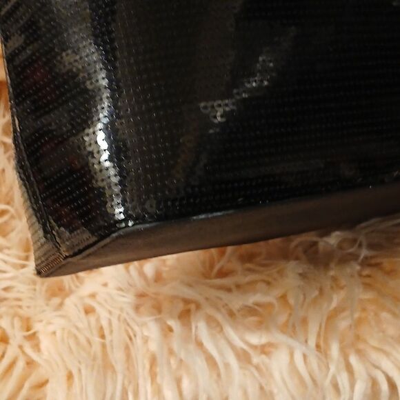 🔥SALE! ♠️ Kate Spade Salinas Court Large black sequined tote - Picture 4 of 12